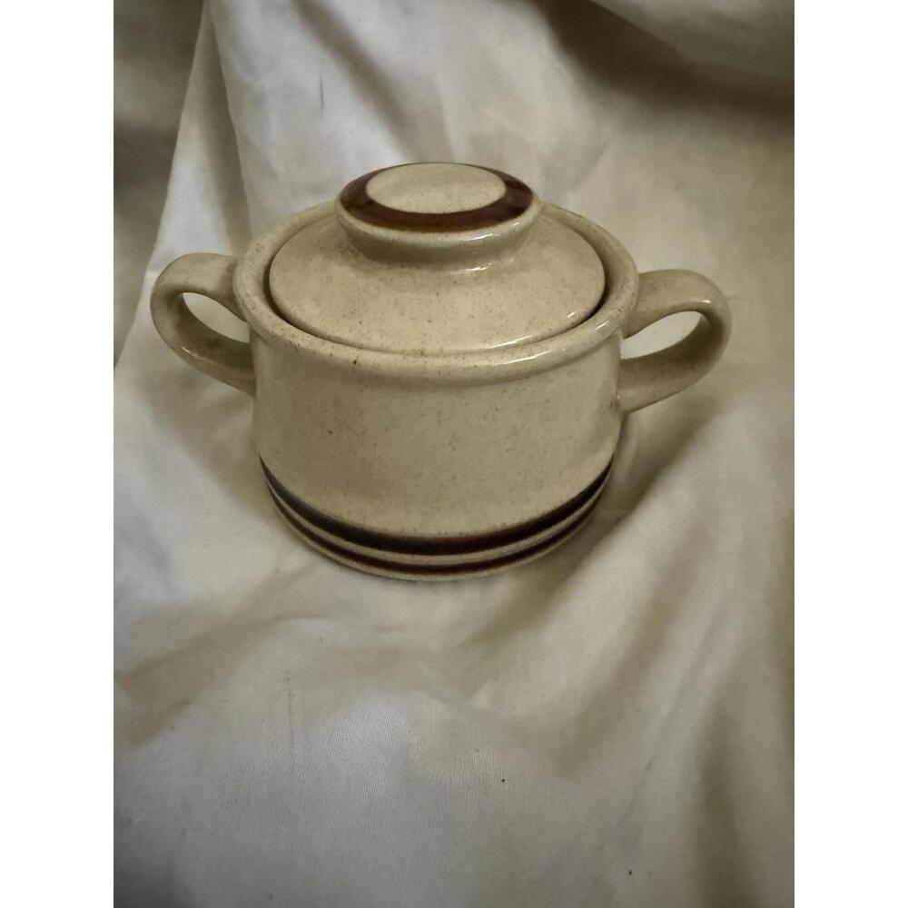 Creamer And Sugar Set Stoneware Made In Japan